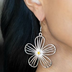 Meadow Musical Yellow Earrings